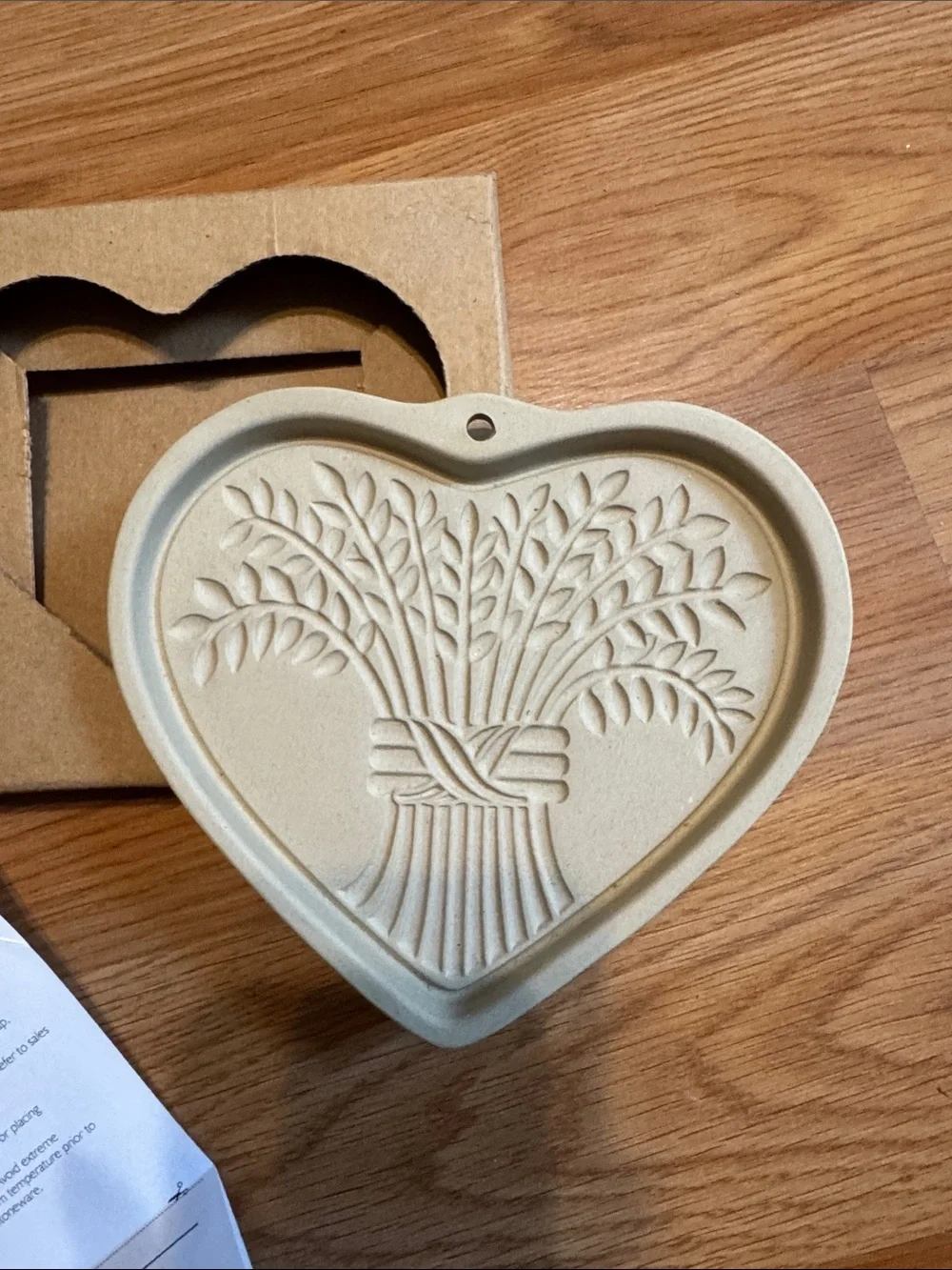 Pampered Chef heart shaped